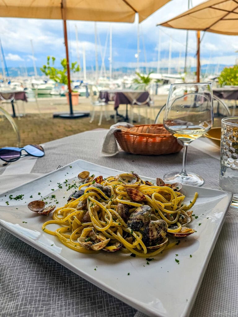 local food culture include spaghetti with clams best food to eat while in Trieste