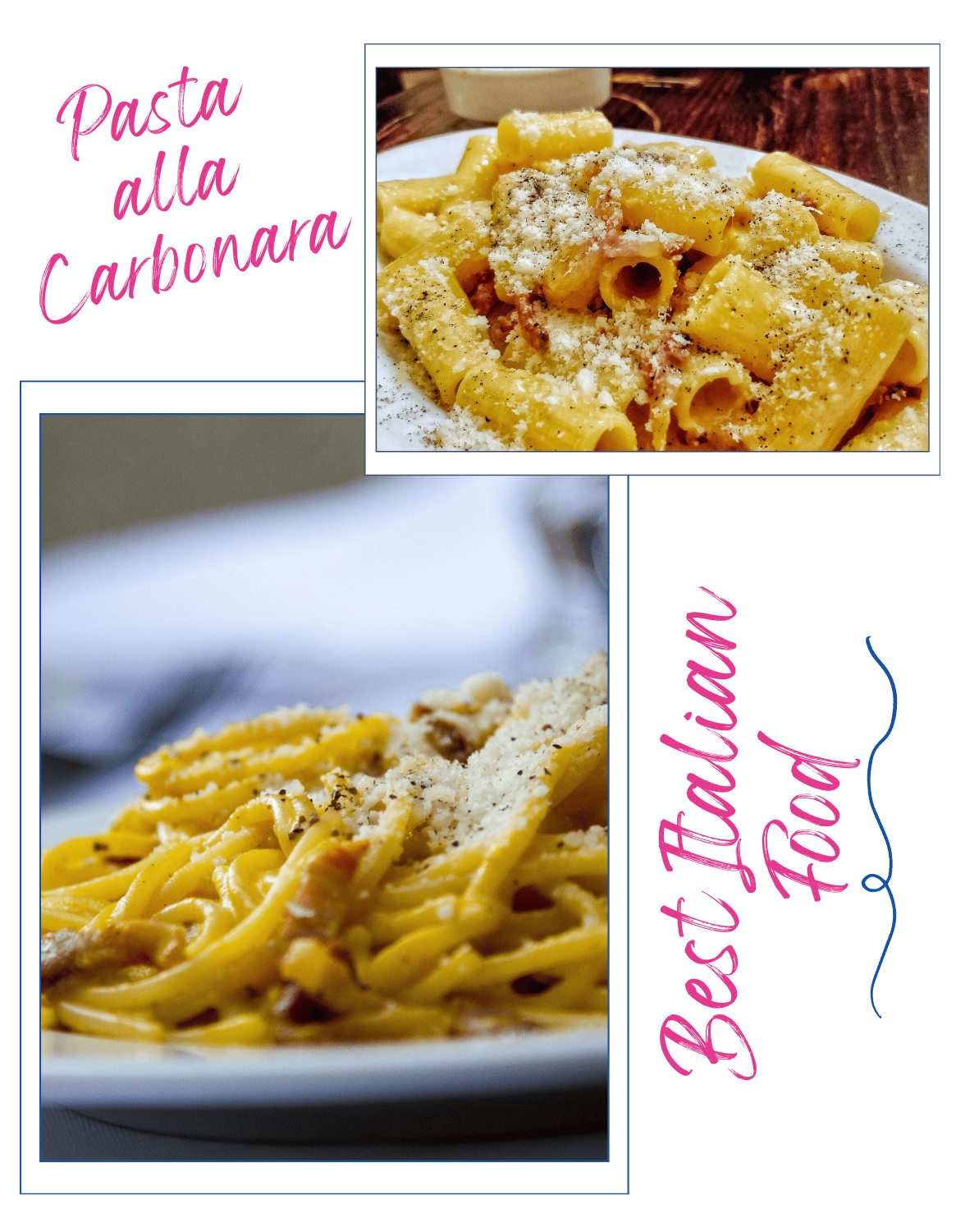 Plate of creamy pasta alla carbonara Rome topped with crispy guanciale and pecorino cheese, served in an authentic Roman restaurant, highlighting one of the top restaurants for authentic Italian cuisine.