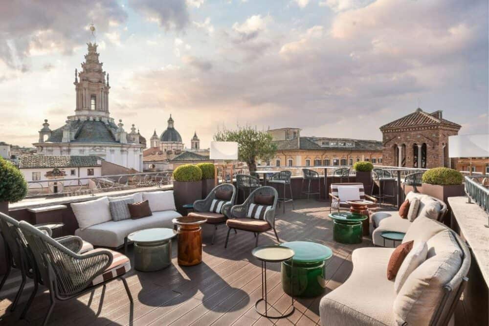 17 Best Hotels In Rome With Rooftop Terrace With A Bar